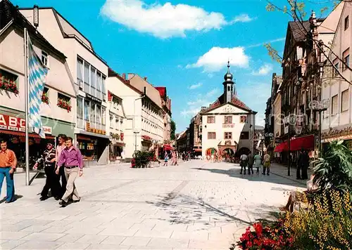 AK / Ansichtskarte Bad Kissingen Fussgaengerzone Markt Kat. Bad Kissingen