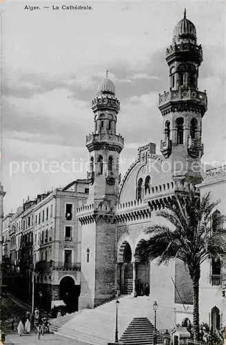 AK / Ansichtskarte Alger Algerien La Cathedrale