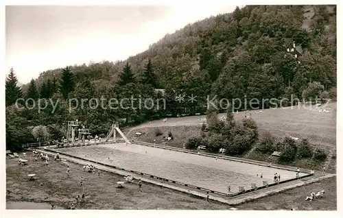 AK / Ansichtskarte Triberg Schwarzwald Waldsportbad Kat. Triberg im Schwarzwald