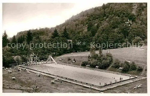 AK / Ansichtskarte Triberg Schwarzwald Waldsportbad Kat. Triberg im Schwarzwald