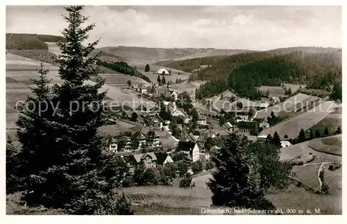 AK / Ansichtskarte Guetenbach Schwarzwald Panorama