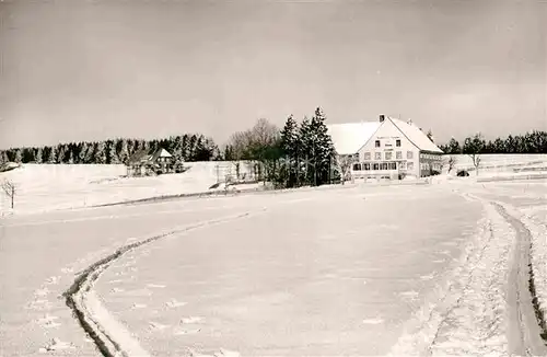 AK / Ansichtskarte Escheck Gasthaus Pension Kreuz Kat. Schoenwald im Schwarzwald