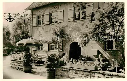 AK / Ansichtskarte Grossholzleute Gasthof Adler Kat. Isny im Allgaeu