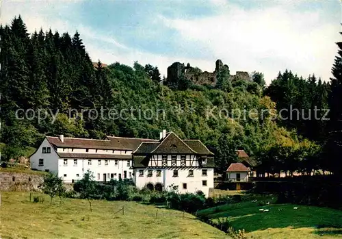 AK / Ansichtskarte Trippstadt Klug sche Muehle Karlstal Burgruine Kat. Trippstadt