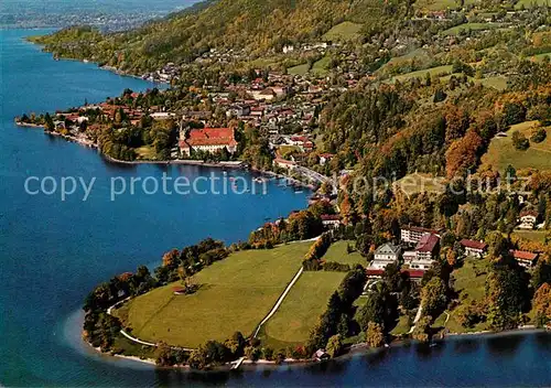 AK / Ansichtskarte Tegernsee Sanatorium Seeheim Fliegeraufnahme Kat. Tegernsee