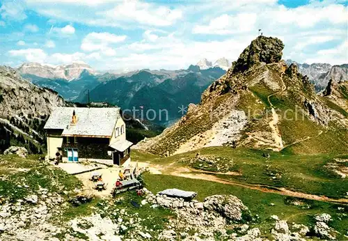 AK / Ansichtskarte Catinaccio Trentino Rifugio Roda die Vael Kat. Italien