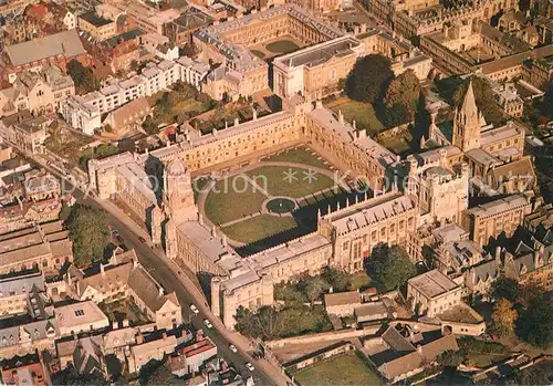 AK / Ansichtskarte Oxford Oxfordshire Fliegeraufnahme Christ Church Kat. Oxford