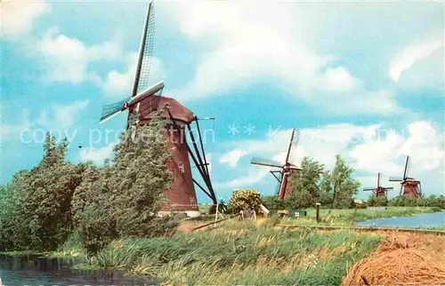 AK / Ansichtskarte Windmuehle Holland  Kat. Gebaeude und Architektur