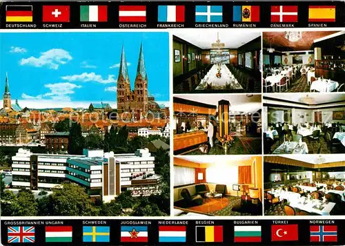 AK / Ansichtskarte Luebeck Lysia Hotel Muenster Kat. Luebeck