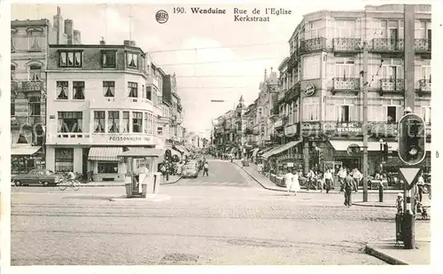 AK / Ansichtskarte Wenduine Rue de I Eglise Kat. 