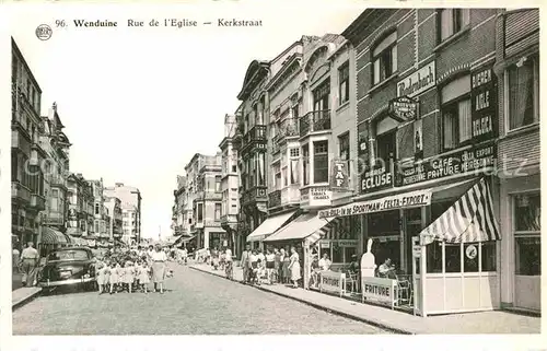 AK / Ansichtskarte Wenduine Rue de I Eglise Kat. 