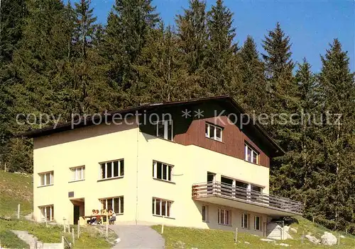 AK / Ansichtskarte Emmetten Ski  und Ferienlagerhaus Rinderbuehl Kat. Emmetten