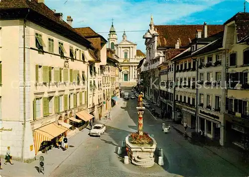 AK / Ansichtskarte Solothurn Hauptgasse Kat. Solothurn