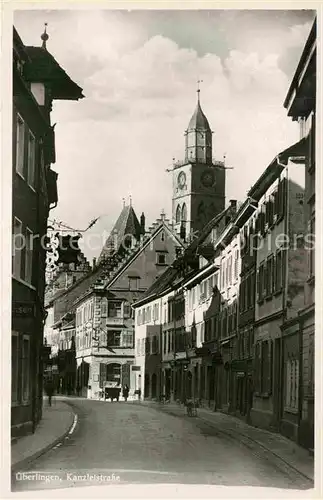 AK / Ansichtskarte ueberlingen Bodensee Kanzleistrasse Kat. ueberlingen