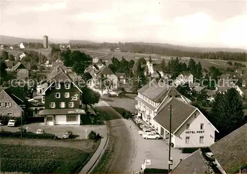 AK / Ansichtskarte Dobel Schwarzwald Hotel Post Teilansicht Kat. Dobel