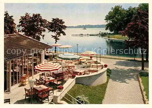 AK / Ansichtskarte Prien Chiemsee Hotel Reinhart Kat. Prien a.Chiemsee