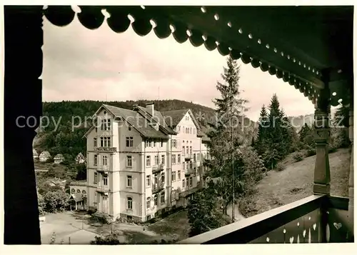 AK / Ansichtskarte Triberg Schwarzwald Schwarzwaldhotel und Kurhaus Waldlust Kat. Triberg im Schwarzwald