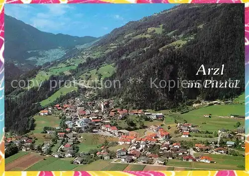 AK / Ansichtskarte Arzl Pitztal Fliegeraufnahme Kat. Arzl im Pitztal