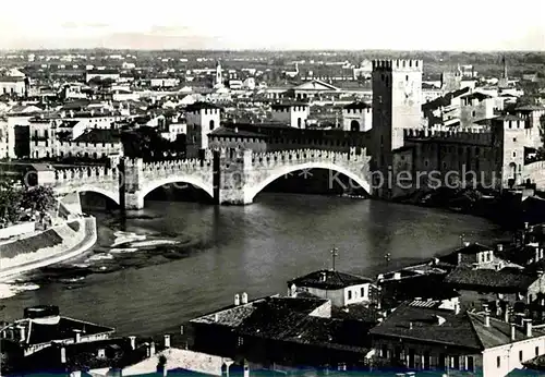 AK / Ansichtskarte Verona Veneto Ponte Scaligero Kat. Verona