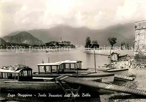 AK / Ansichtskarte Isola Pescatori Lago Maggiore Isola Bella