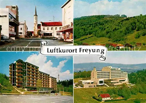 AK / Ansichtskarte Freyung Panorama Stadtansichten Kat. Freyung