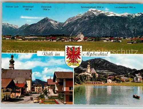 AK / Ansichtskarte Reith Alpbachtal Bergketten Ortsansicht Panorama Kat. Reith im Alpbachtal