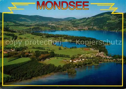 AK / Ansichtskarte Mondsee Salzkammergut Fliegeraufnahme Kat. Mondsee