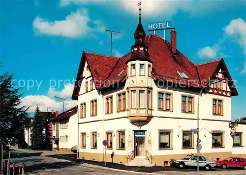 AK / Ansichtskarte Singen Hohentwiel Hotel Wiederhold Kat. Singen (Hohentwiel)