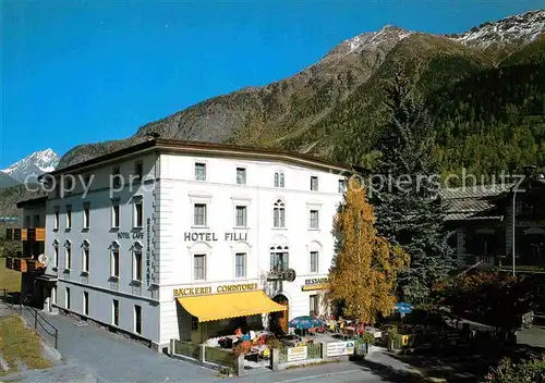 AK / Ansichtskarte Zernez GR Hotel Filli Kat. Zernez