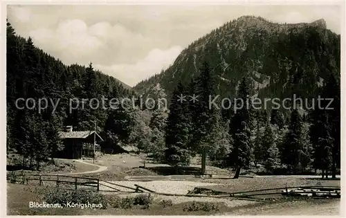 AK / Ansichtskarte Schwangau Bloeckenau Koenigshaus Kat. Schwangau