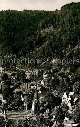 AK / Ansichtskarte Hoefen Enz Wildbad Panorama Kat. Hoefen an der Enz