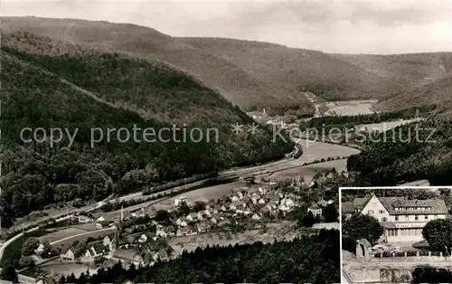 AK / Ansichtskarte Hoefen Enz Wildbad Hotel Pension Ochsen Kat. Hoefen an der Enz