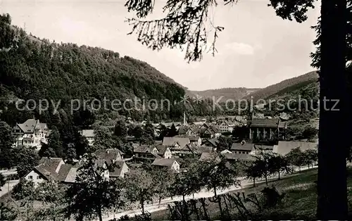 AK / Ansichtskarte Hoefen Enz Wildbad Panorama Kat. Hoefen an der Enz