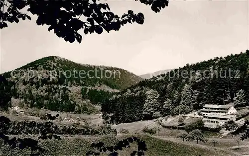 AK / Ansichtskarte Herrenalb Loeffenau Schwarzwald Aschenhuette Ferienheim Schullandheim Kat. March