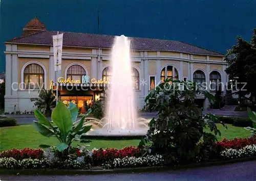 AK / Ansichtskarte Ahrweiler Ahr Kurhaus Casino am Abend Fontaene Kat. Bad Neuenahr Ahrweiler