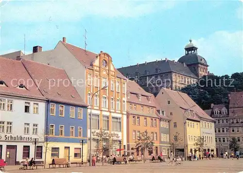 AK / Ansichtskarte Weissenfels Saale Karl Marx Platz Schloss Neu Augustusburg Kat. Weissenfels