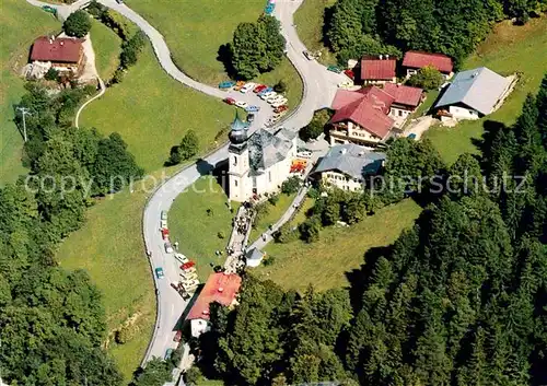 AK / Ansichtskarte Berchtesgaden Fliegeraufnahme Wallfahrtskirche Maria Gern Kat. Berchtesgaden