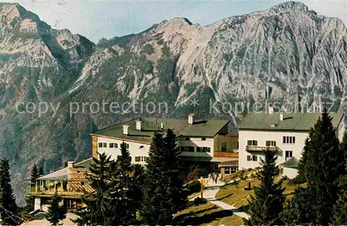 AK / Ansichtskarte Bad Reichenhall Berghotel Predigtstuhl Berchtesgadener Alpen Kat. Bad Reichenhall