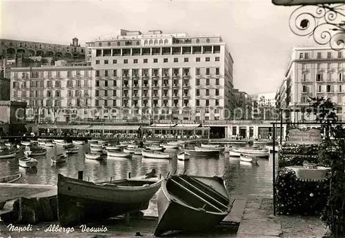 AK / Ansichtskarte Napoli Neapel Albergo Vesuvio Kat. Napoli