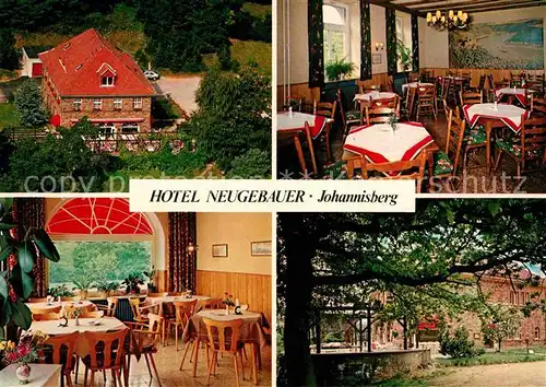 AK / Ansichtskarte Johannisberg Rheingau Hotel Haus Neugebauer  Kat. Geisenheim