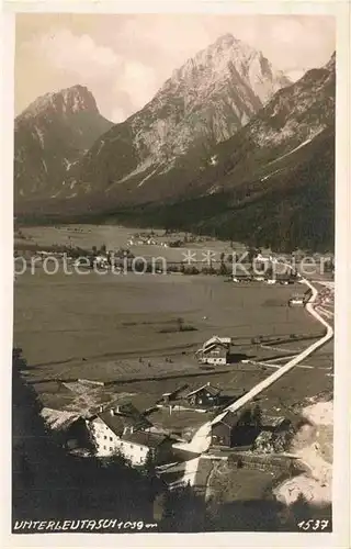 AK / Ansichtskarte Unterleutasch Panorama  Kat. Leutasch Tirol