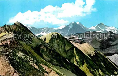 AK / Ansichtskarte Rothorn Kulm Gebirgspanorama Brienzer Rothorn Berghotel Kat. Rothorn Kulm