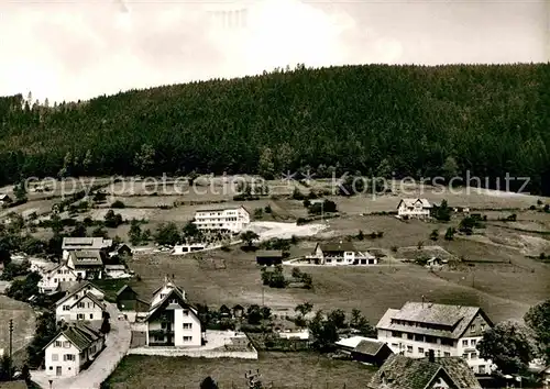 AK / Ansichtskarte Nonnenmiss Gaestehaus Tannenhoeh  Kat. Bad Wildbad