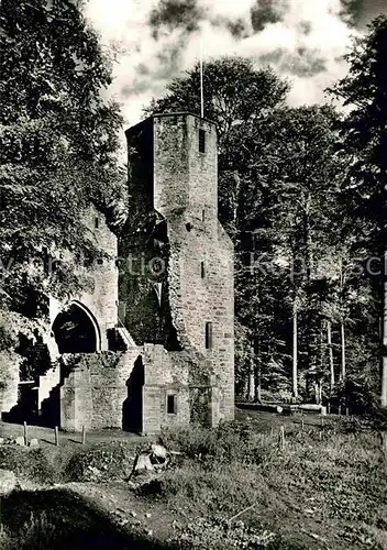 AK / Ansichtskarte Karlsbad Karlsruhe Langensteinbach Ruine Sankt Barbara Kapelle Kat. Karlsbad