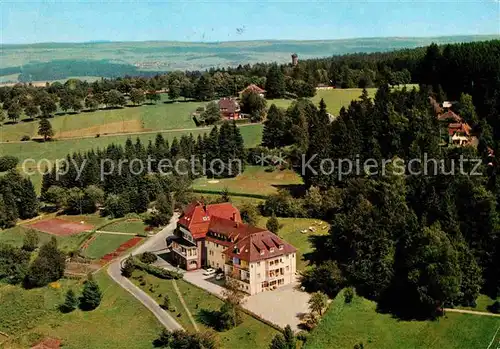 AK / Ansichtskarte Freudenstadt Fliegeraufnahme Sanatorium Hohenfreudenstadt Kat. Freudenstadt