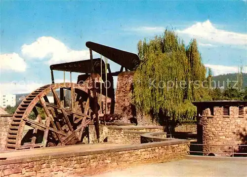 AK / Ansichtskarte Bad Nauheim Ludwigsbrunnen Muehlenrad Kat. Bad Nauheim