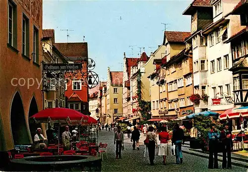 AK / Ansichtskarte Lindau Bodensee Fussgaengerzone Kat. Lindau (Bodensee)