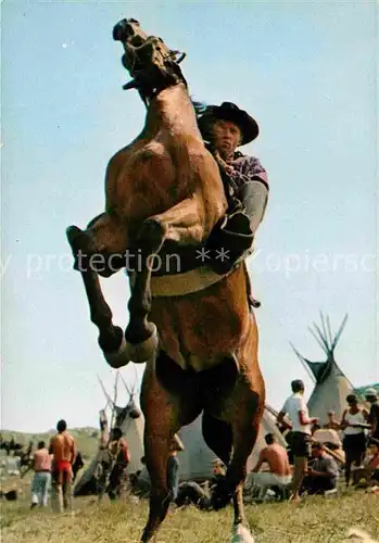 AK / Ansichtskarte Kino Film Winnetou II. Teil Forester Pferd  Kat. Kino und Film