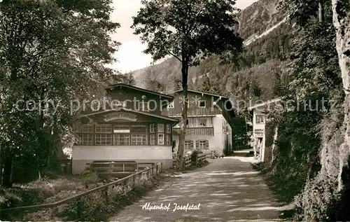 AK / Ansichtskarte Josefstal Alpenhof Kat. Neuhaus Schliersee