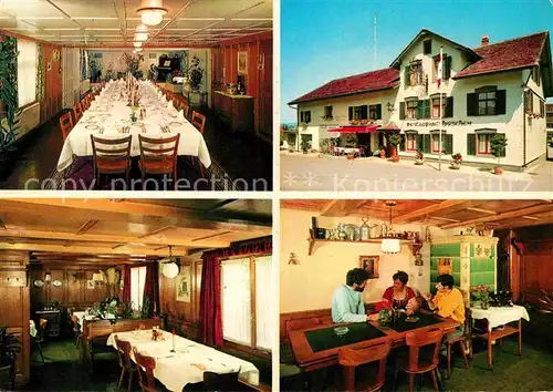 AK / Ansichtskarte Hugelshofen Restaurant Hirschen Kat. Hugelshofen